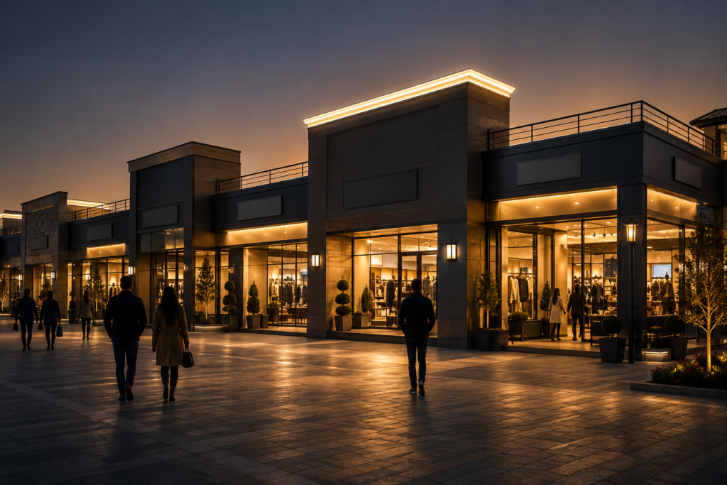shopping center